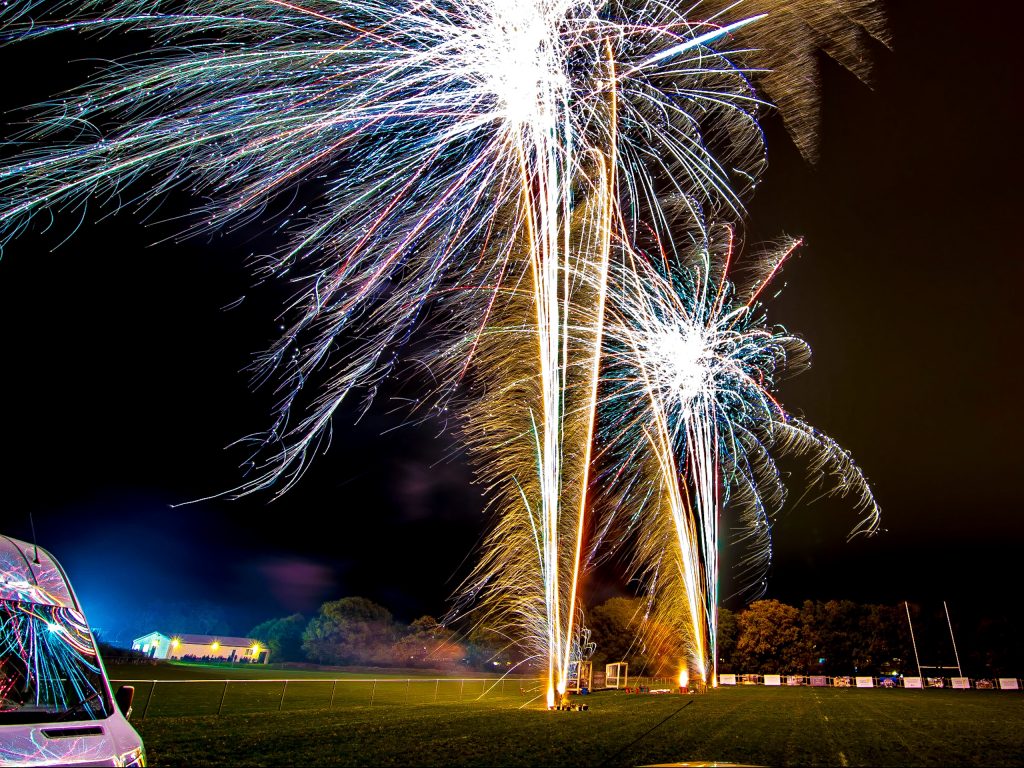 Professional Fireworks Display at Far Moss Sports Ground, Leeds, November 2018 (17)