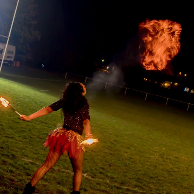 Professional Fireworks Display at Far Moss Sports Ground, Leeds, November 2018 (3)