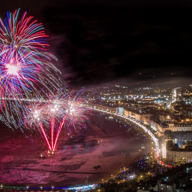 Llandudno Town Council Fireworks Display, October 2018 (Photo © Terry Westwood)