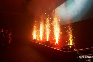 Stage Pyrotechnics For An Experience With Sylvester Stallone 2018, InterContinental London - The O2 (4) (Photo © AEW Global Group Limited)