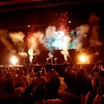 Stage Pyrotechnics For An Experience With Sylvester Stallone 2018, The ICC, Birmingham (3) (Photo © AEW Global Group Limited)